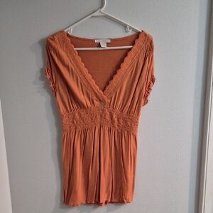 Bohemian Orange Top